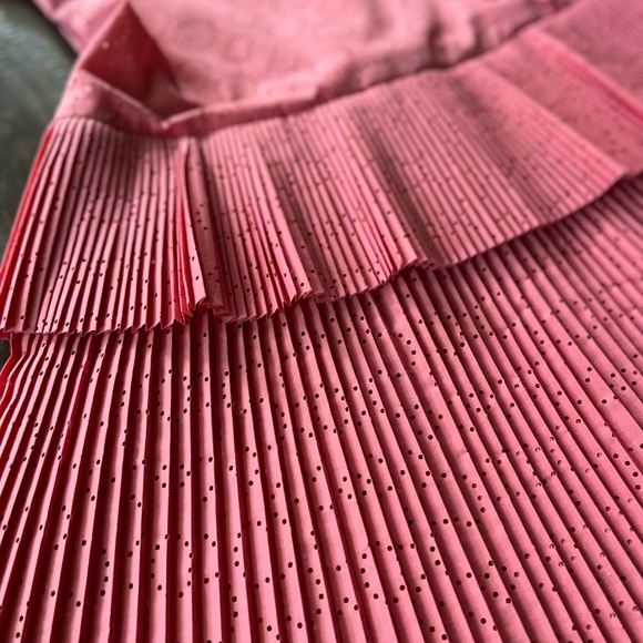 NWT Gorgeous Paule KA crewneck mid length designer pleated dress - Picture 12 of 15